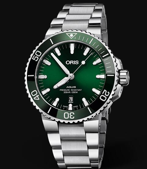 Review Oris Aquis Date 43.5mm Replica Watch 01 733 7730 4157-07 8 24 05PEB - Click Image to Close